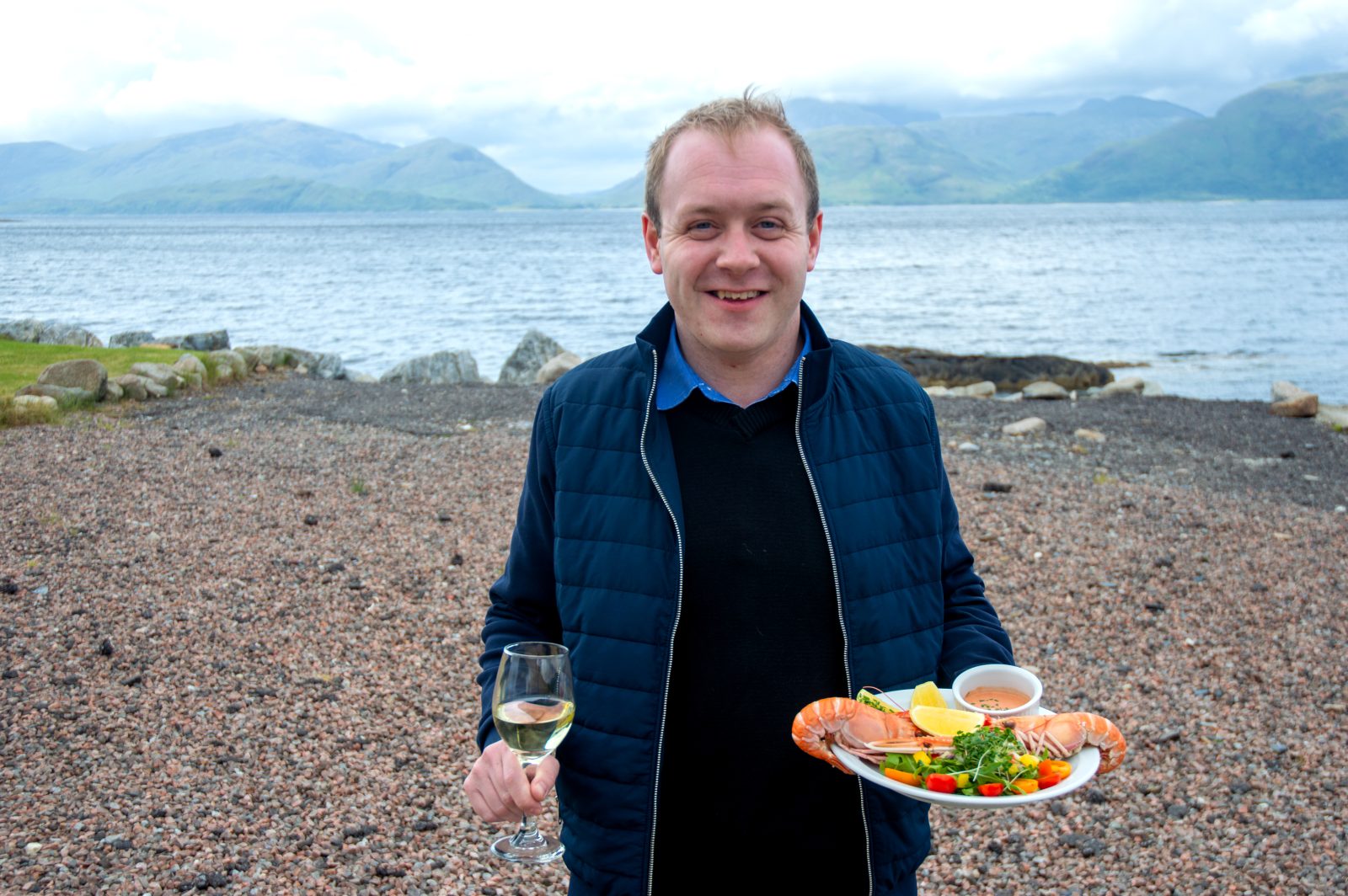DonaldHoldingLangoustines2ndJun2025.jpg